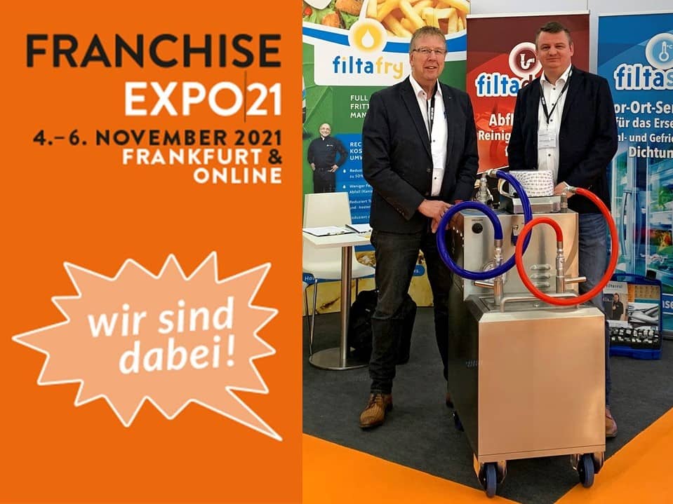 Besuchen Sie Filta bei der Franchiseexpo in Frankfurt!