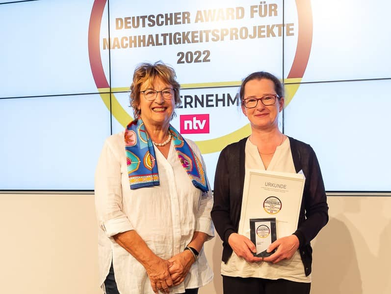 Filta erhält „Deutschen Award für Nachhaltigkeitsprojekte 2022“